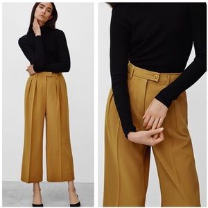 Aritzia Babaton Eckhardt Pant in Ochre